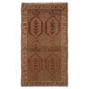 Hand Knotted Overdyed Rug 2' 8 x 4' 6 (ft) - No. B16256