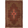 Hand Knotted Overdyed Rug 3' 0 x 4' 6 (ft) - No. B16281