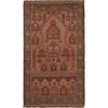 Hand Knotted Overdyed Rug 2' 7 x 4' 7 (ft) - No. B16286