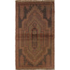 Hand Knotted Overdyed Rug 2' 5 x 4' 4 (ft) - No. B16297