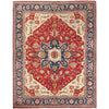 Hand Knotted Persian Design Heriz Rug 7' 10" x 10' 0" (ft) - No. B17238