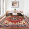 Hand Knotted Persian Design Heriz Rug 7' 10" x 10' 0" (ft) - No. B17238