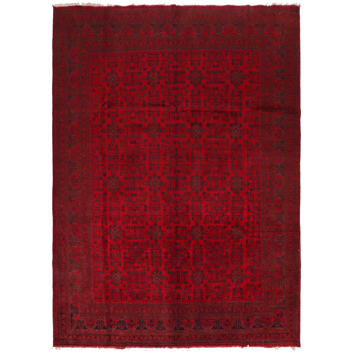 Handmade Khal Mohammadi Rug 8' 2 x 11' 4 (ft) - No. B18859