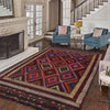 Handmade Suzani Kilim 5' 7" x 9' 3" (ft) - No. B19313