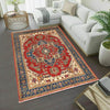 Handmade Persian Design Heriz Rug 5' 6 x 7' 8 (ft) - No. B19902