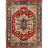 Hand Knotted Persian Design Heriz Rug 5' 0 x 6' 5 (ft) - No. B19903