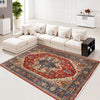 Hand Made Persian Design Heriz Carpet 6' 8" x 9' 7" (ft) - No. B19913