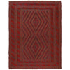 Red Mashwani Rug 6' 8 x 8' 6 (ft) - No. B21032