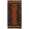 Flat Weave Kilim Runner 2' 2" x 4' 5" (ft) - No. B21331