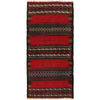 Flat Weave Kilim Runner 2' 4" x 4' 11" (ft) - No. B21335