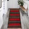 Flat Weave Kilim Runner 2' 4" x 4' 11" (ft) - No. B21335