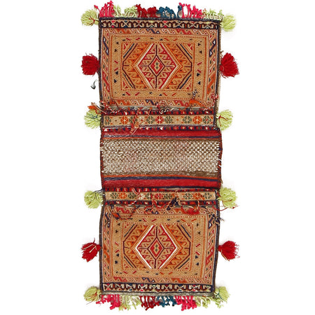Kilim Saddlebag 1' 1 x 2' 7 (ft) - No. B21381