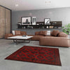 Red Khal Mohammadi Rug 4' 8 x 6' 4 (ft) - No. B21446