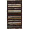 Flat Weave Kilim Runner 2' 6" x 4' 6" (ft) - No. B21475