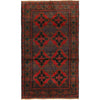 Handmade Baluchi Rug 4' 2 x 7' 3 (ft) - No. B23678