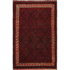 Red Baluchi Rug 4' 9 x 7' 4 (ft) - No. B23712