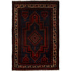 Hand Knotted Baluchi Rug 4' 7 x 7' 0 (ft) - No. B24190