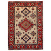 Ivory Color Kazak Rug 3' 3 x 4' 8 (ft) - No. B26354