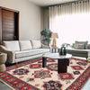 Ivory Color Kazak Rug 8' 2 x 9' 6 (ft) - No. B26359