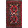 Hand Knotted Baluchi Rug 3' 5 x 6' 3 (ft) - No. B26642