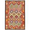 Handmade Vegetable Kilim 4' 0 x 6' 0 (ft) - No. B26660