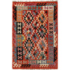 Handmade Vegetable Kilim 3' 2  x 4' 8 (ft) - No. B26670