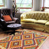 Handmade Vegetable Kilim 2' 7 x 4' 0 (ft) - No. B26697