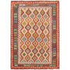 Handmade Vegetable Kilim 6' 6 x 9' 8 (ft) - No. B26717