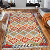 Handmade Vegetable Kilim 3' 9 x 6' 7 (ft) - No. B26720