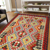 Handmade Vegetable Kilim 3' 9 x 5' 8 (ft) - No. B26726