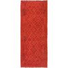 Hand Knotted Overdye Dhurrie Runner 2' 3" x 6' 3" (ft) - No. B29182