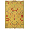 Yellow Color Overdyed Kelim 2' 6" x 4' 1" (ft) - No. B29221