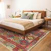 Handmade Vegetable Kilim 6' 11" x 9' 9" (ft) - No. B29324