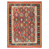 Handmade Vegetable Kilim 7' 0" x 9' 10" (ft) - No. B29333