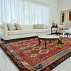 Handmade Vegetable Kilim 6' 9" x 9' 7" (ft) - No. B29345