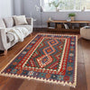 Handmade Vegetable Kilim 4' 4" x 5' 11" (ft) - No. B29377