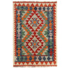 Handmade Vegetable Kilim 2' 10" x 4' 0" (ft) - No. B29382