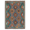 Handmade Vegetable Kilim 4' 2" x 5' 9" (ft) - No. B29384