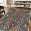 Handmade Vegetable Kilim 4' 2" x 5' 9" (ft) - No. B29384