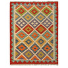 Handmade Vegetable Kilim 2' 9" x 3' 11" (ft) - No. B29399