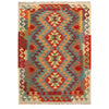 Handmade Vegetable Kilim 2' 10" x 3' 10" (ft) - No. B29401