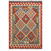 Handmade Vegetable Kilim 2' 9" x 3' 11" (ft) - No. B29403