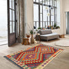 Handmade Vegetable Kilim 2' 9" x 4' 5" (ft) - No. B29421