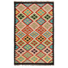 Handmade Vegetable Kilim 2' 8" x 4' 5" (ft) - No. B29429