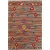 Handmade Vegetable Kilim 3' 4" x 4' 9" (ft) - No. B29442