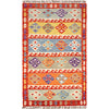 Handmade Vegetable Kilim 3' 4" x 5' 4" (ft) - No. B29443