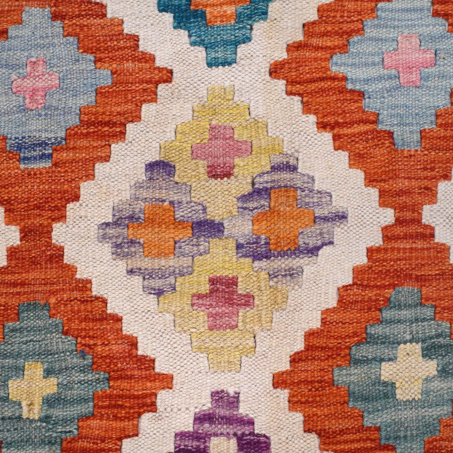 Handmade Vegetable Kelim 5' 11" x 8' 0" (ft) - No. B29446