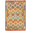 Handmade Vegetable Kilim 3' 4" x 4' 11" (ft) - No. B29455