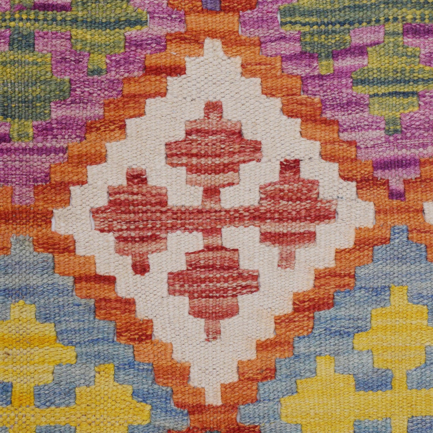 Vegetable Kilim Runner 2' 9" x 9' 8" (ft) - No. B29457