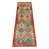 Vegetable Kilim Runner 2' 9" x 9' 8" (ft) - No. B29460a